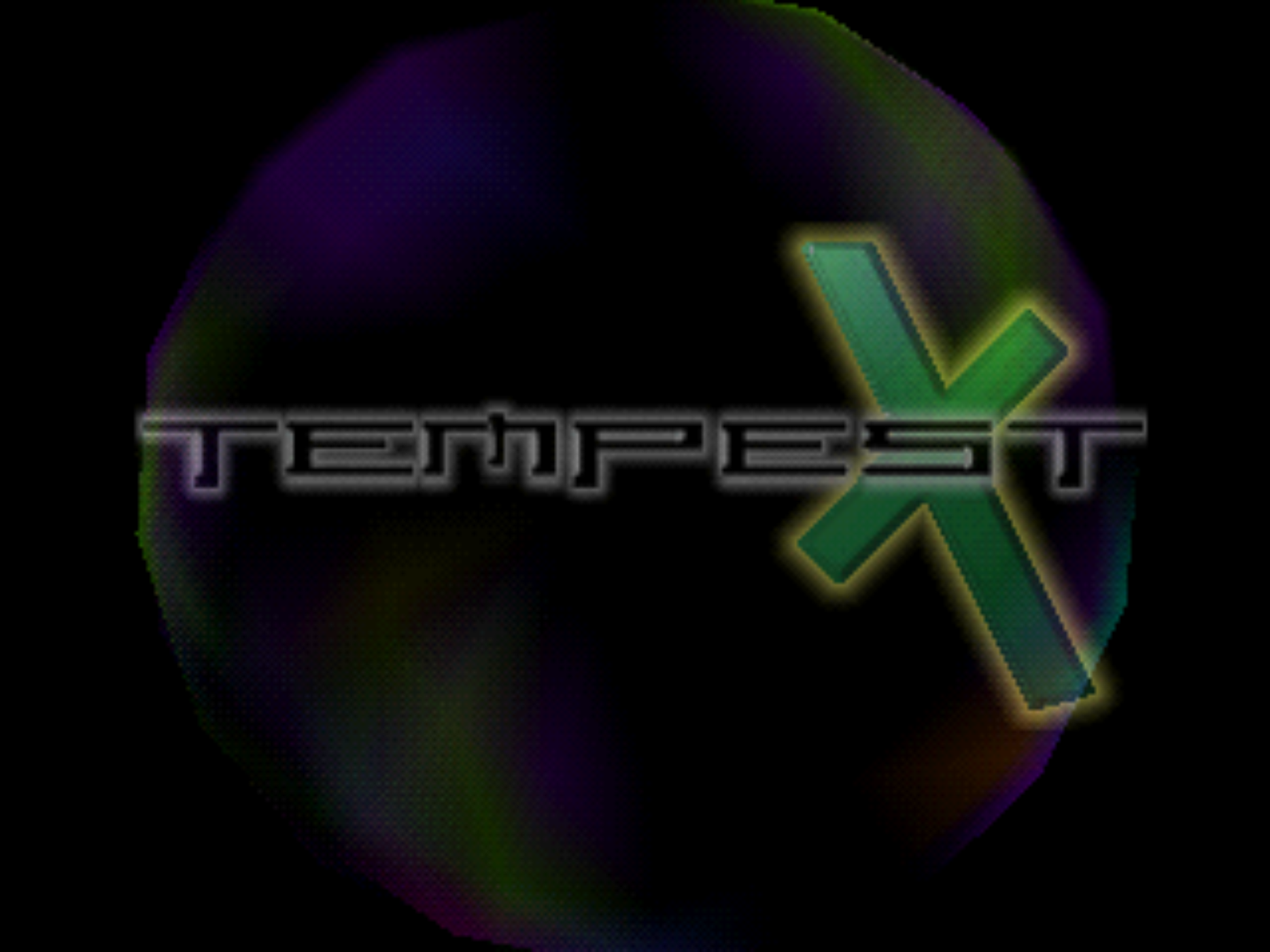 TempestX3 Intro Screen