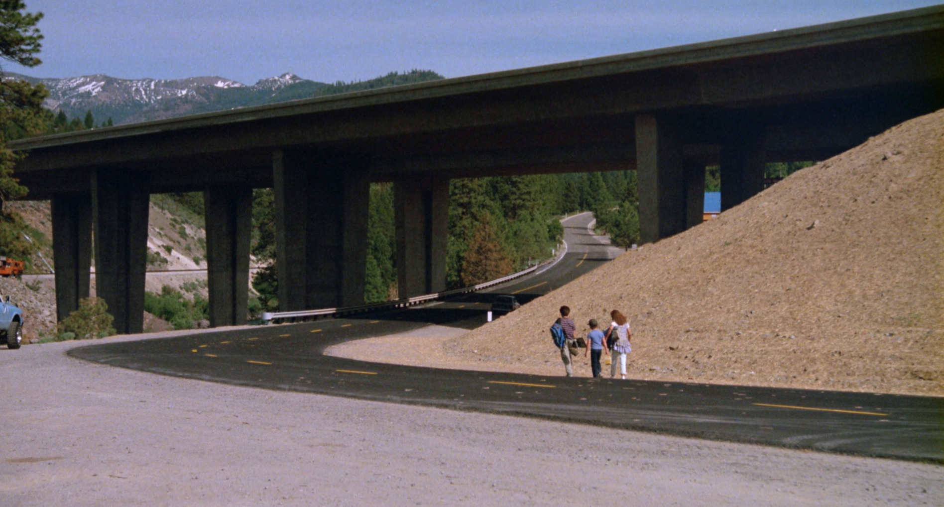 Corey, Jimmy, and Haley at the I-80 Overpass